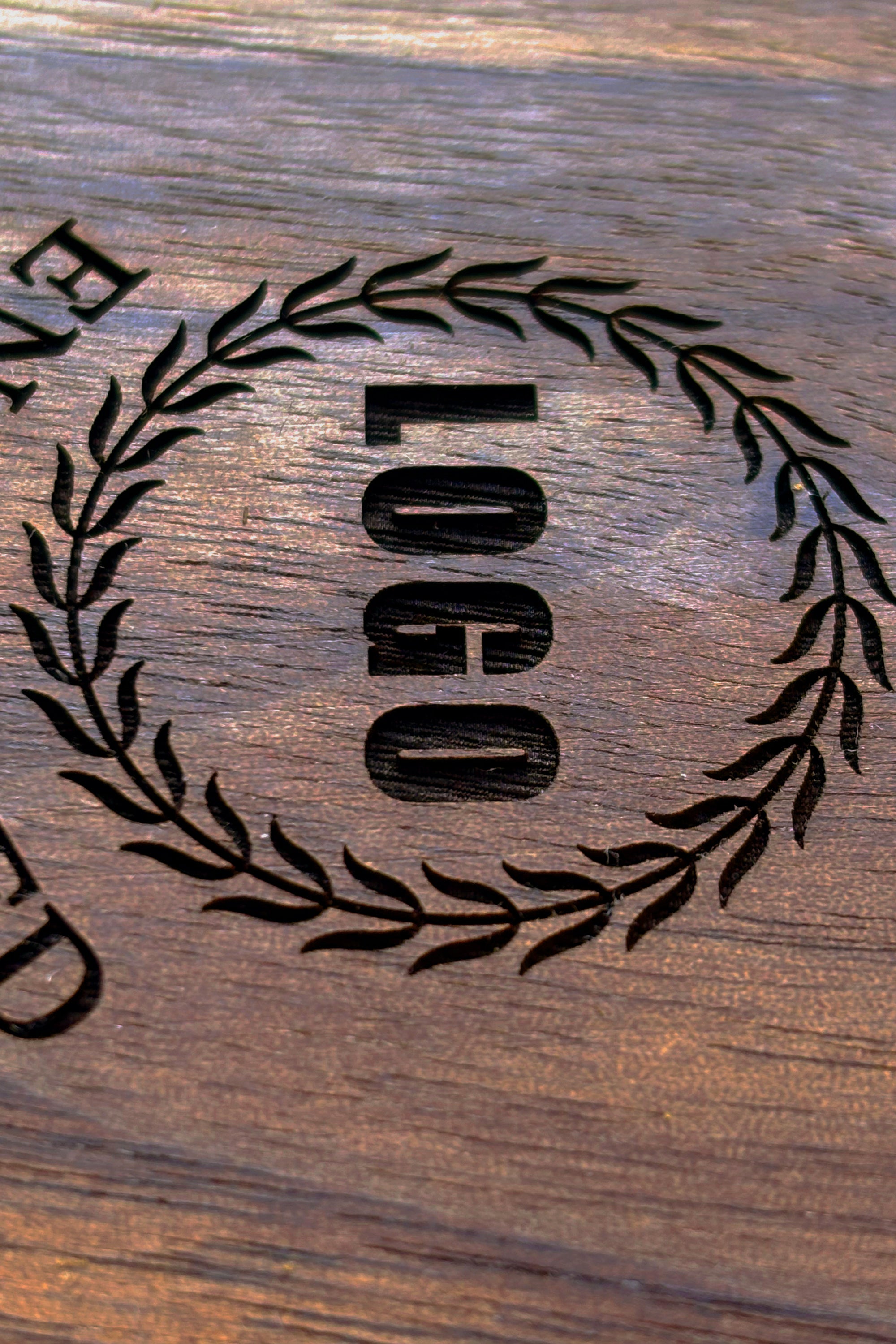 Wooden Business Card Holder