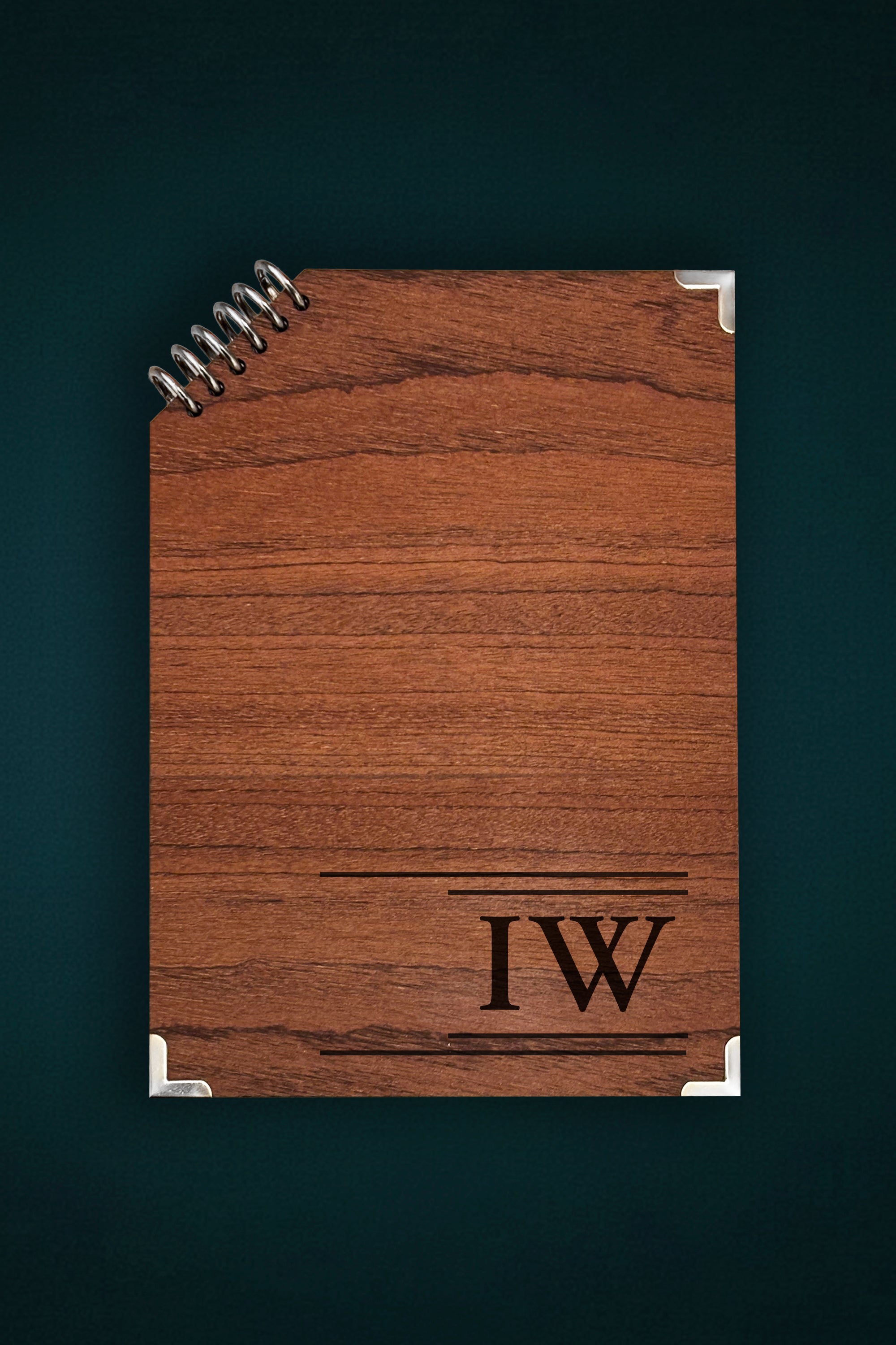 Ava Lux - Edge Sapele – Wooden B5 Notebook