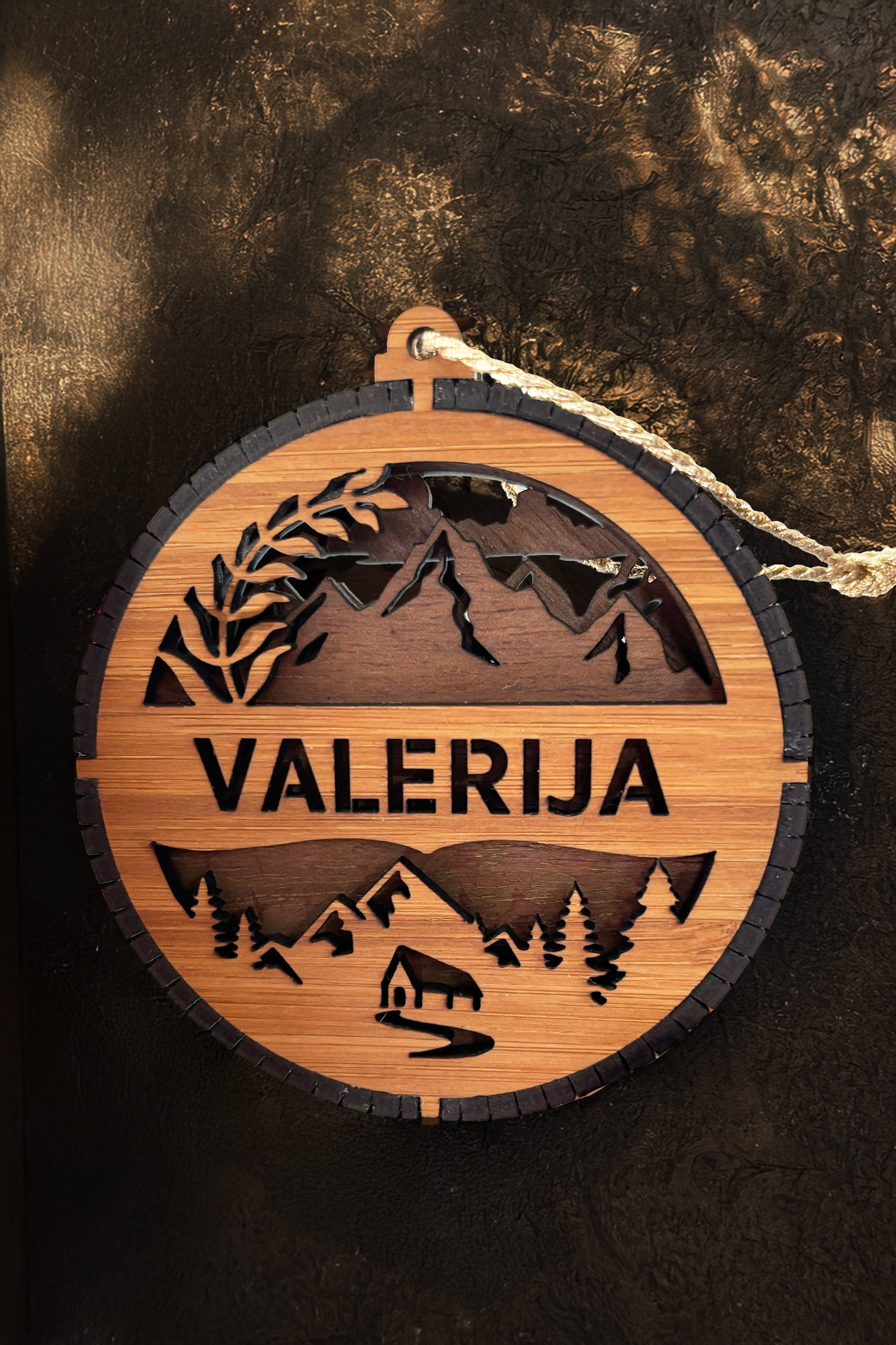 Personalized Wooden Ornaments – Handcrafted Luxury